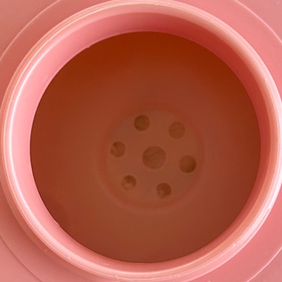 VINTAGE Pink Avon Powder Puff Wand - Picture 6 of 10